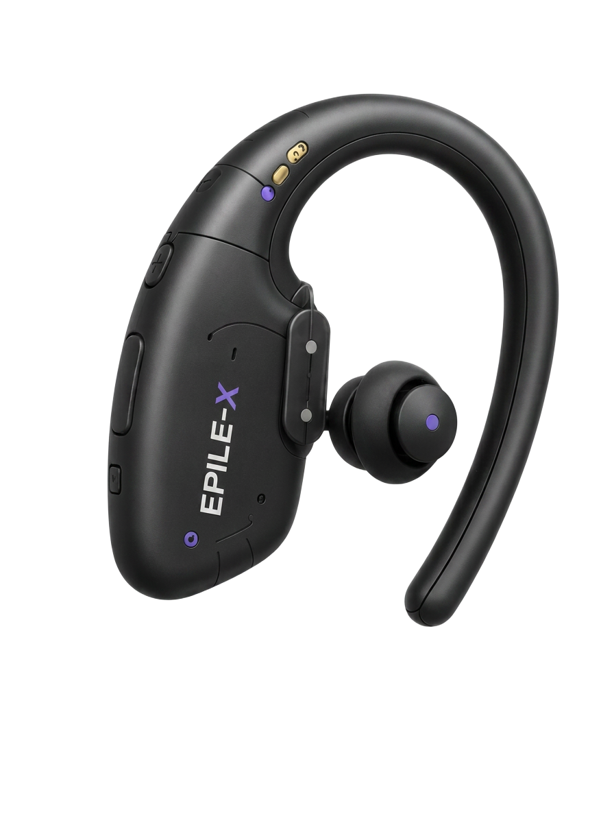 Epile-X ear worn EEG device